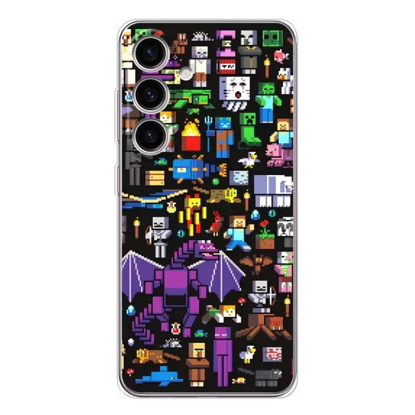 Чехол с рисунком «Все персонажи» для Samsung Galaxy S25 FE