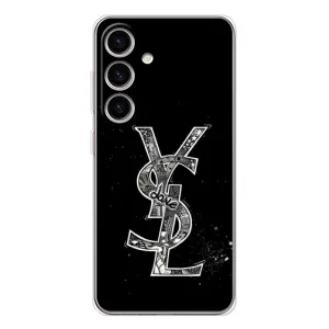 Чехол (Dior, Prada, YSL, Chanel) для Samsung Galaxy S25 FE (YSL)