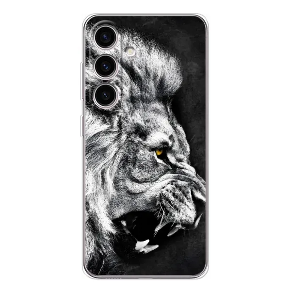 Чехол с рисунком «Злой ЛЕВ» для Samsung Galaxy S25 FE Чехол с рисунком «Злой ЛЕВ» для Samsung Galaxy S25 FE