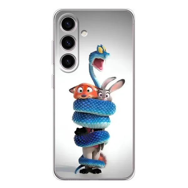 Чехол с рисунком «Змея Зоо» для Samsung Galaxy S25 FE