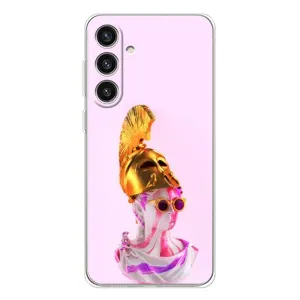 Чохол з Прикольним Принтом на Samsung Galaxy S25 Plus (АРТ Статуя)