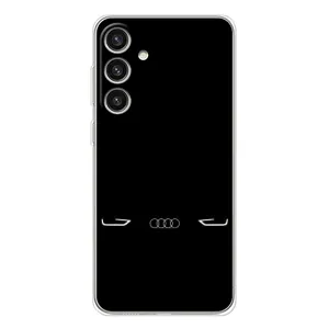 Силіконовий бампер з картинкою машини на Samsung Galaxy S25 Plus (Сілует Audi)