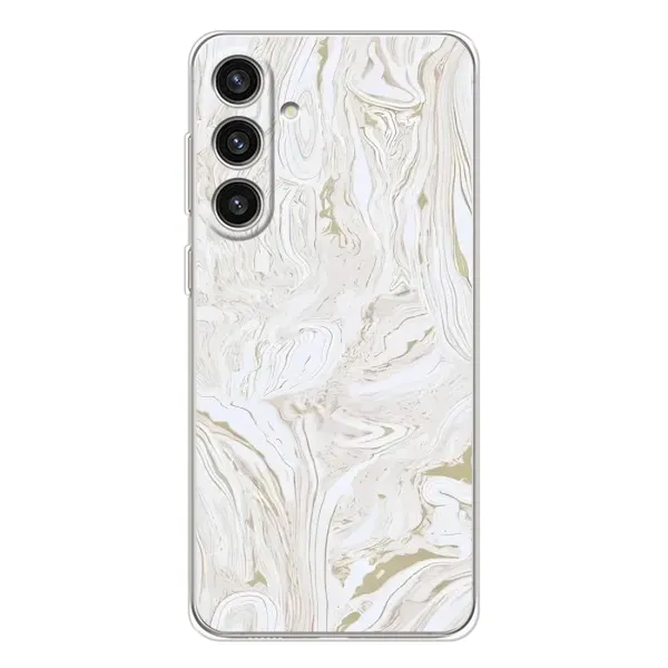 Чехол с рисунком «белый мрамор» для Samsung Galaxy S25 Plus Чехол с рисунком «белый мрамор» для Samsung Galaxy S25 Plus