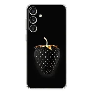 Чохол з зображенням смачної їжі для Samsung Galaxy S25 Plus (Чорна полуниця)