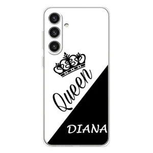 Іменні Жіночі Чохли для Samsung Galaxy S25 Plus (DIANA)