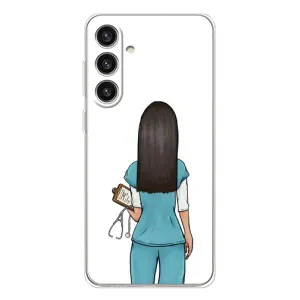 Силіконовий бампер (Працівники) на Samsung Galaxy S25 Plus (Лікар)