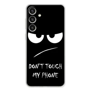 Чехол с прикольным текстом на Samsung Galaxy S25 Plus (Dont)