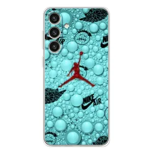 Силиконовый Чехол Nike Air Jordan на Галакси М25 Плюс (Джордан Найк)