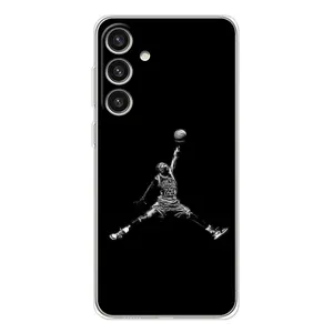 Силиконовый Чехол Nike Air Jordan на Галакси М25 Плюс (Джордан)