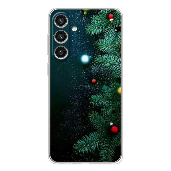Чехол с рисунком «Елка» для Samsung Galaxy S25 Plus Чехол с рисунком «Елка» для Samsung Galaxy S25 Plus