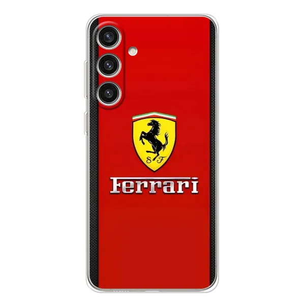 Чехол с рисунком «Ferrari Logo» для Samsung Galaxy S25 Plus Чехол с рисунком «Ferrari Logo» для Samsung Galaxy S25 Plus