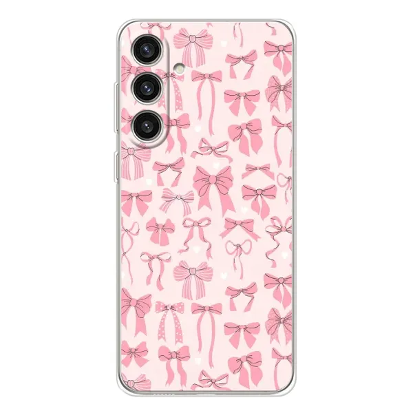 Чехол с рисунком «Фон бантики» для Samsung Galaxy S25 Plus Чехол с рисунком «Фон бантики» для Samsung Galaxy S25 Plus