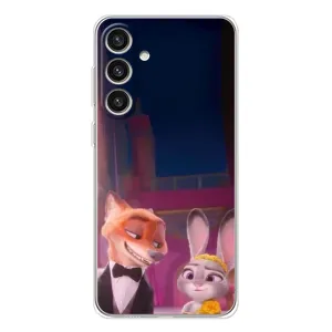 Силиконовый чехол с принтом Зоотрополіс для Samsung Galaxy S25 Plus (Главные герои)