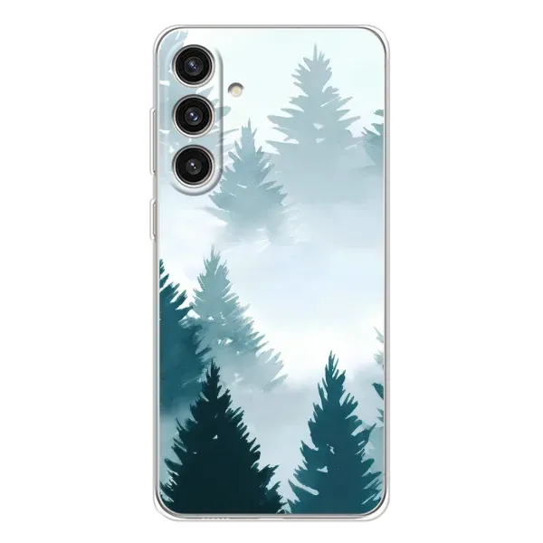 Чехол с рисунком «Горный лес» для Samsung Galaxy S25 Plus Чехол с рисунком «Горный лес» для Samsung Galaxy S25 Plus