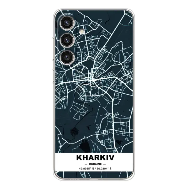 Чехол с рисунком «Харьков» для Samsung Galaxy S25 Plus Чехол с рисунком «Харьков» для Samsung Galaxy S25 Plus