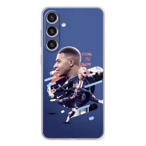 Чехол (TPU) с Футболистом на Samsung Galaxy S25 Plus (Килиан)