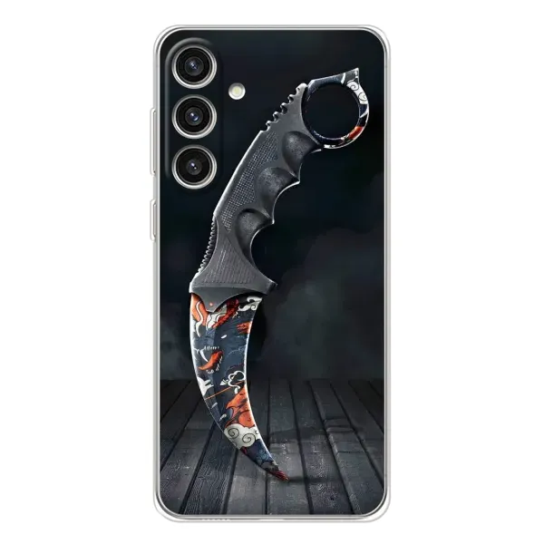 Чехол с рисунком «Кинжал КС ГО» для Samsung Galaxy S25 Plus Чехол с рисунком «Кинжал КС ГО» для Samsung Galaxy S25 Plus