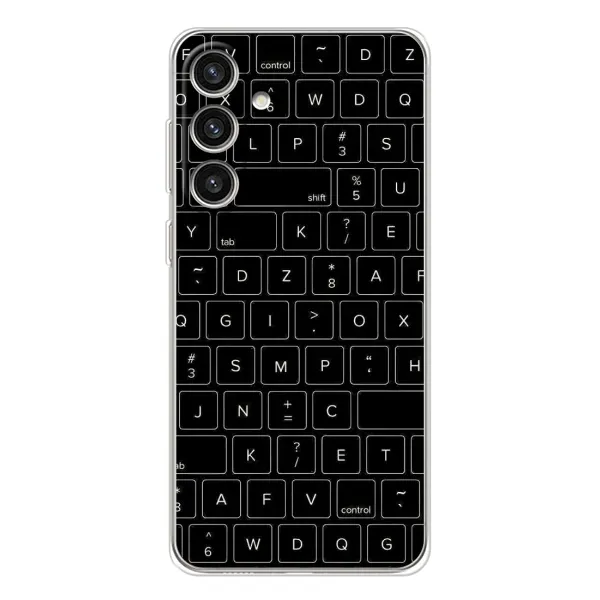 Чехол с рисунком «Клавиатура» для Samsung Galaxy S25 Plus Чехол с рисунком «Клавиатура» для Samsung Galaxy S25 Plus