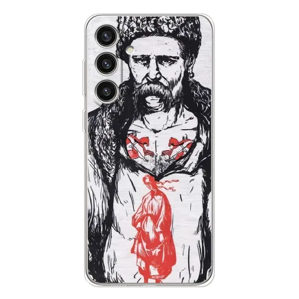 Чехол с рисунком «Кобзарь» для Samsung Galaxy S25 Plus Чехол с рисунком «Кобзарь» для Samsung Galaxy S25 Plus