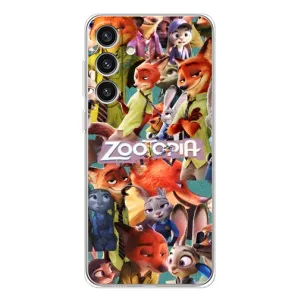 Силиконовый чехол с принтом Зоотрополіс для Samsung Galaxy S25 Plus (Коллаж героев)