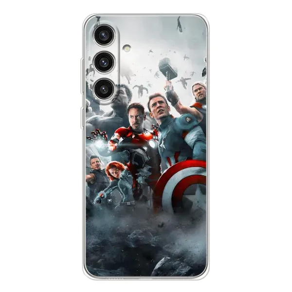 Чехол с рисунком «Команда марвел» для Samsung Galaxy S25 Plus
