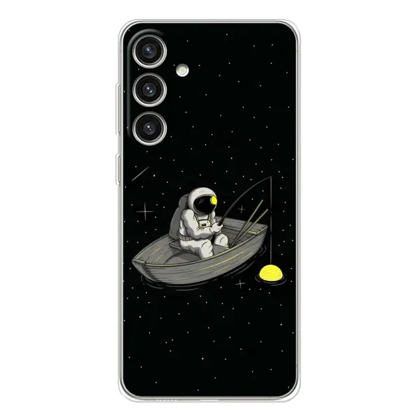 Чехол с рисунком «Космонавт на рыбалке» для Samsung Galaxy S25 Plus Чехол с рисунком «Космонавт на рыбалке» для Samsung Galaxy S25 Plus