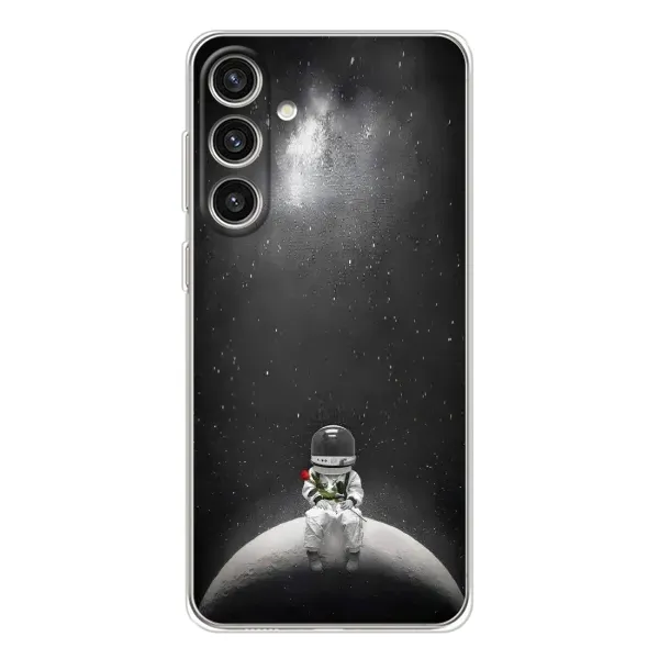 Чехол с рисунком «Космонавт романтик» для Samsung Galaxy S25 Plus Чехол с рисунком «Космонавт романтик» для Samsung Galaxy S25 Plus