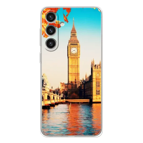 Чехол с рисунком «Летний Лондон» для Samsung Galaxy S25 Plus Чехол с рисунком «Летний Лондон» для Samsung Galaxy S25 Plus