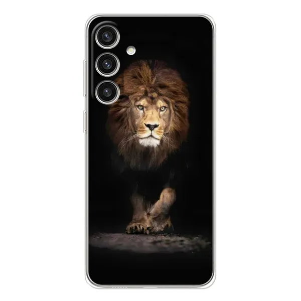 Чехол с рисунком «Красивый Лев» для Samsung Galaxy S25 Plus Чехол с рисунком «Красивый Лев» для Samsung Galaxy S25 Plus