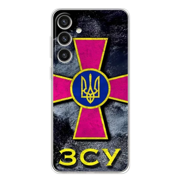 Чехол с рисунком «Лого ЗСУ» для Samsung Galaxy S25 Plus Чехол с рисунком «Лого ЗСУ» для Samsung Galaxy S25 Plus