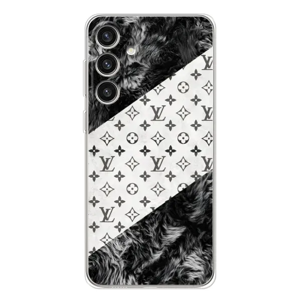 Чехол с рисунком «LV на белом» для Samsung Galaxy S25 Plus Чехол с рисунком «LV на белом» для Samsung Galaxy S25 Plus