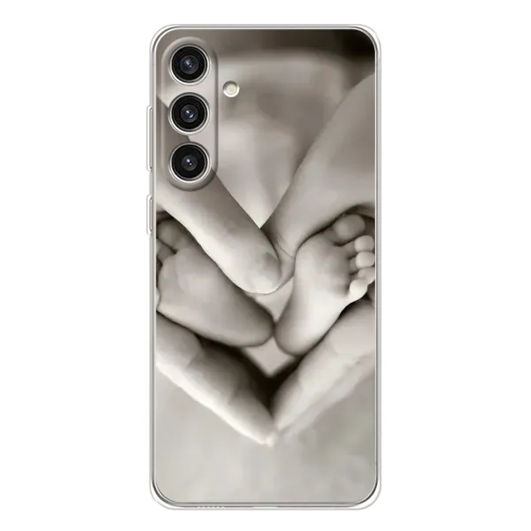 Чехол с рисунком «Любящие руки» для Samsung Galaxy S25 Plus