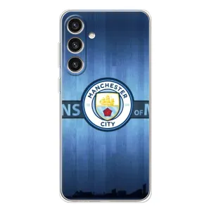 Силиконовые Чехлы принт Футбол на Samsung Galaxy S25 Plus (ManCity)
