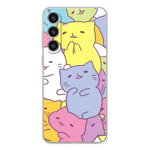 Чехол с рисунком «Милые котики» для Samsung Galaxy S25 Plus Чехол с рисунком «Милые котики» для Samsung Galaxy S25 Plus