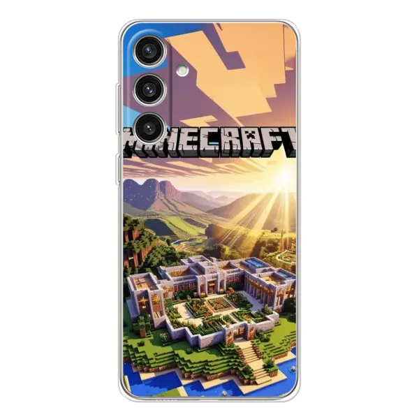 Чехол с рисунком «MINECRAFT» для Samsung Galaxy S25 Plus Чехол с рисунком «MINECRAFT» для Samsung Galaxy S25 Plus