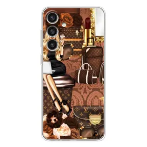 Чехол Стиль Louis Vuitton на Samsung Galaxy S25 Plus (Мода Луи Виттон)