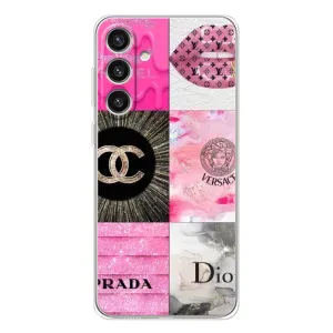 Чехол (Dior, Prada, YSL, Chanel) для Samsung Galaxy S25 Plus (Модница)