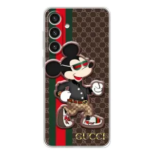 Чехлы Бренд GUCCI для Samsung Galaxy S25 Plus (Маус Гуччи)