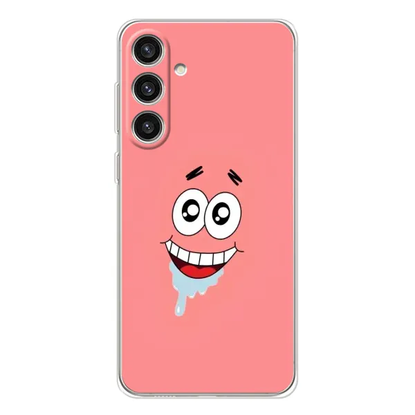 Чехол с рисунком «Мордочка Патрика» для Samsung Galaxy S25 Plus Чехол с рисунком «Мордочка Патрика» для Samsung Galaxy S25 Plus