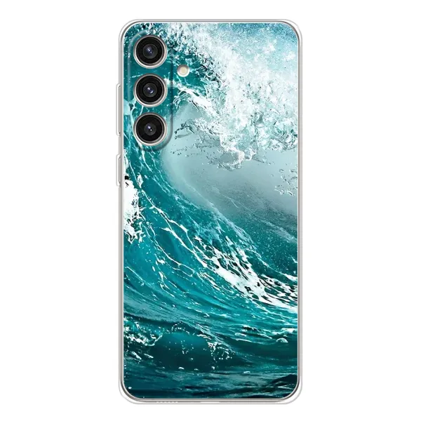 Чехол с рисунком «Морская волна» для Samsung Galaxy S25 Plus Чехол с рисунком «Морская волна» для Samsung Galaxy S25 Plus