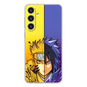 Купить Чохли на телефон з принтом Anime для Samsung Galaxy S25 Plus (Naruto Vs Sasuke)
