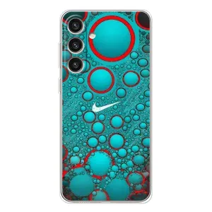 Силиконовый Чехол на Samsung Galaxy S25 Plus с картинкой Nike (Найк зеленый)