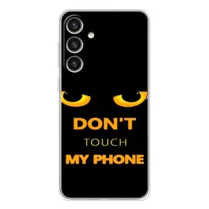Чохол з Прикольним Принтом на Samsung Galaxy S25 Plus (Не чіпай мій телефон)