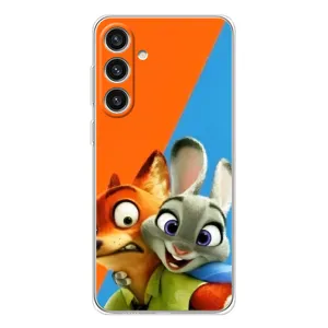 Чехлы ЗВЕРОПОЛИС для Samsung Galaxy S25 Plus (Ник и Хопс)