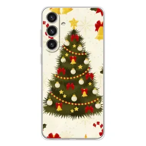 Чехол Новогодняя Елка на Samsung Galaxy S25 Plus (Новогодний принт)