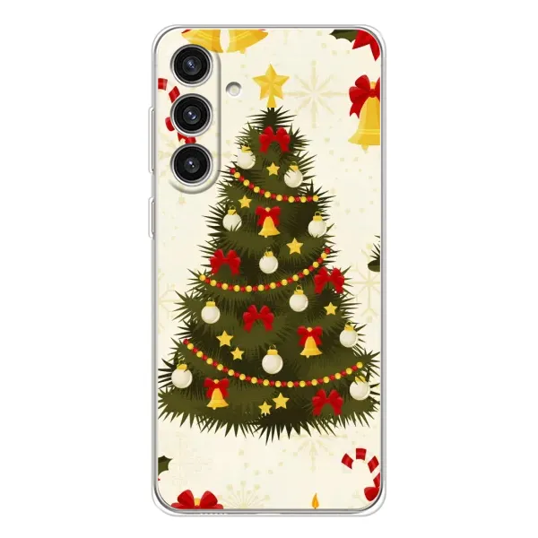 Чехол с рисунком «Новогодний принт» для Samsung Galaxy S25 Plus Чехол с рисунком «Новогодний принт» для Samsung Galaxy S25 Plus