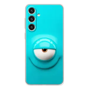Силиконовые Чехлы (смешные стикеры) для Samsung Galaxy S25 Plus (Одноглазик)