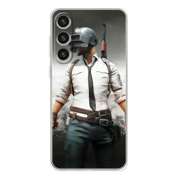 Чехол с рисунком «Пабг» для Samsung Galaxy S25 Plus Чехол с рисунком «Пабг» для Samsung Galaxy S25 Plus