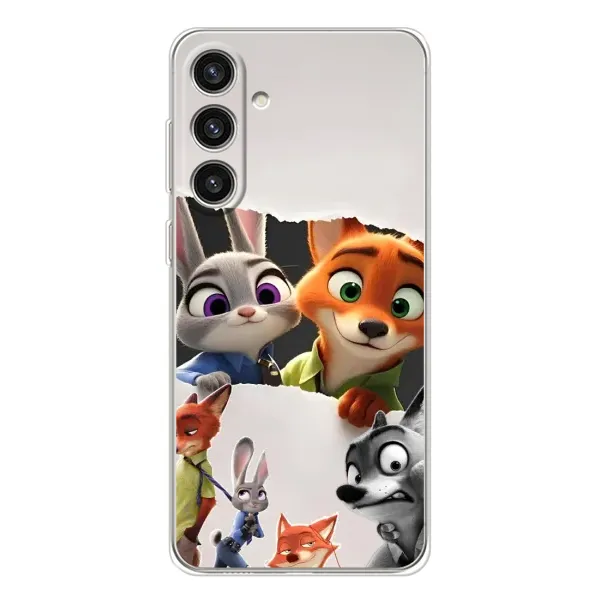 Чехол с рисунком «Персонажи Зоо» для Samsung Galaxy S25 Plus Чехол с рисунком «Персонажи Зоо» для Samsung Galaxy S25 Plus