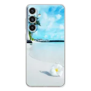 Летний Чехол на Samsung Galaxy S25 Plus (Пляж)